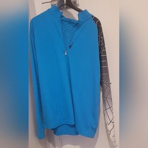 Spyder Active Men’s Long Sleeve Shirt Top Moisture Wicking XL